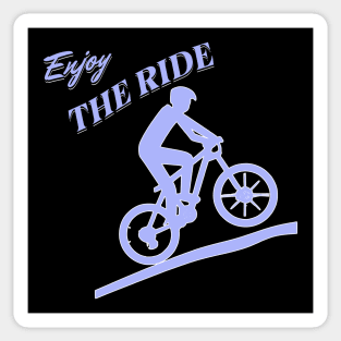 Mountain Biking Enjoy the Ride Sticker